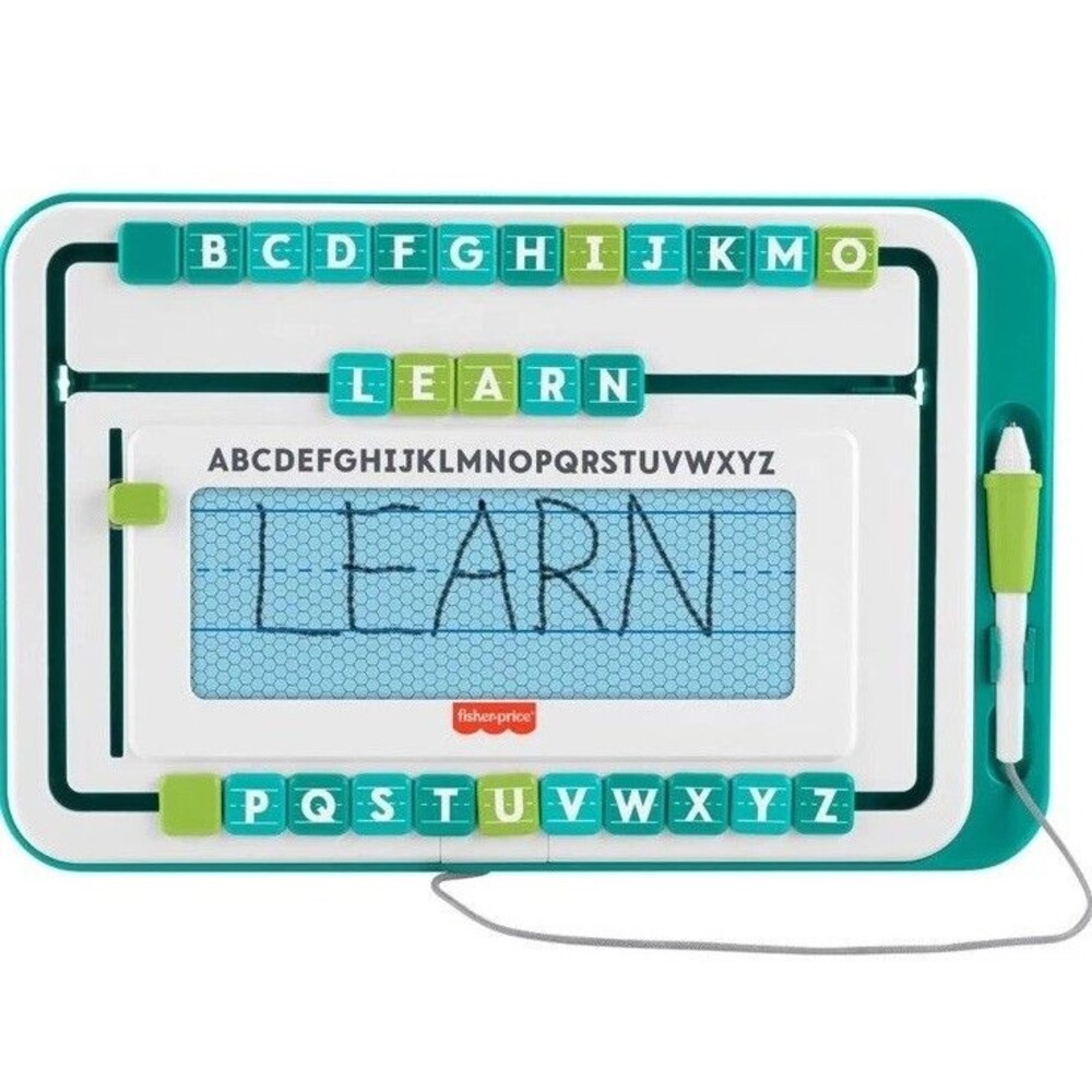 Fisher Price Alpha Slide Writer 3+ Learn Spell Pencil Grasp Letter Recognition